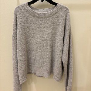 Plush Grey Sweater